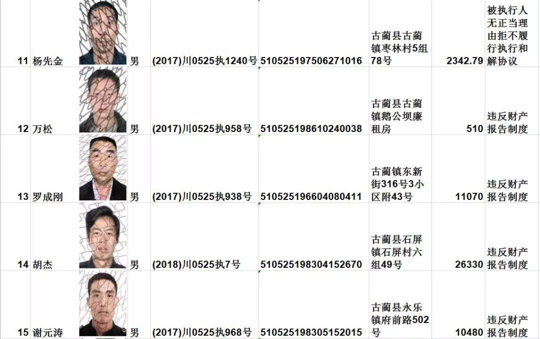 永定老赖人员名单最新曝光，失信行为的警示与反思